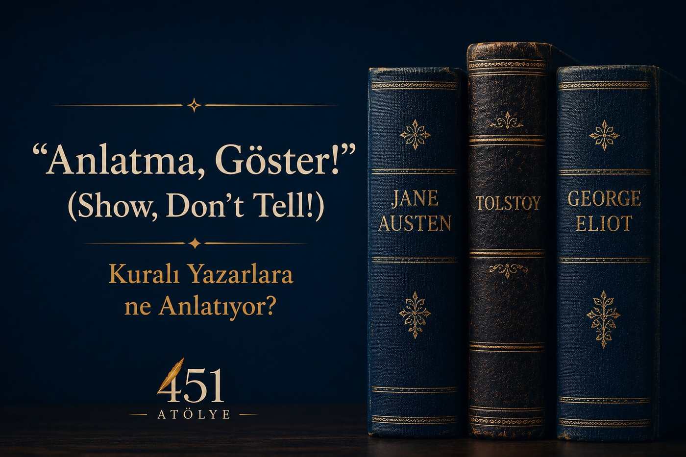 “Anlatma, Göster!" (Show, Don't Tell!) Kuralını İhlal Eden Kitapların Anatomisi
