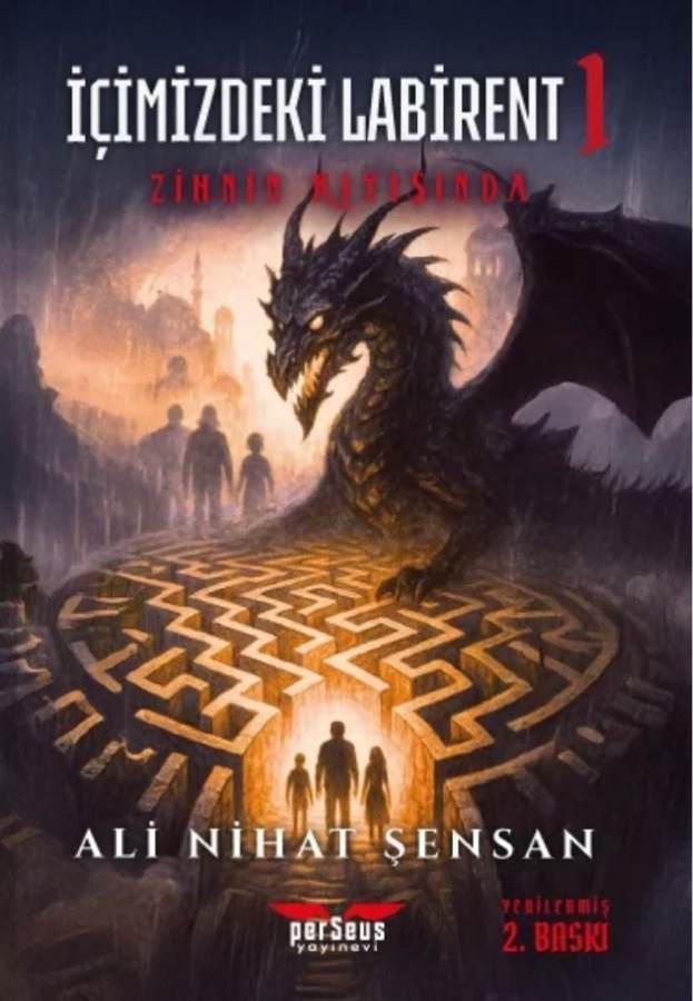 İçimizdeki Laabirent _ Zihnin Kıyısında — kitap kapağı
